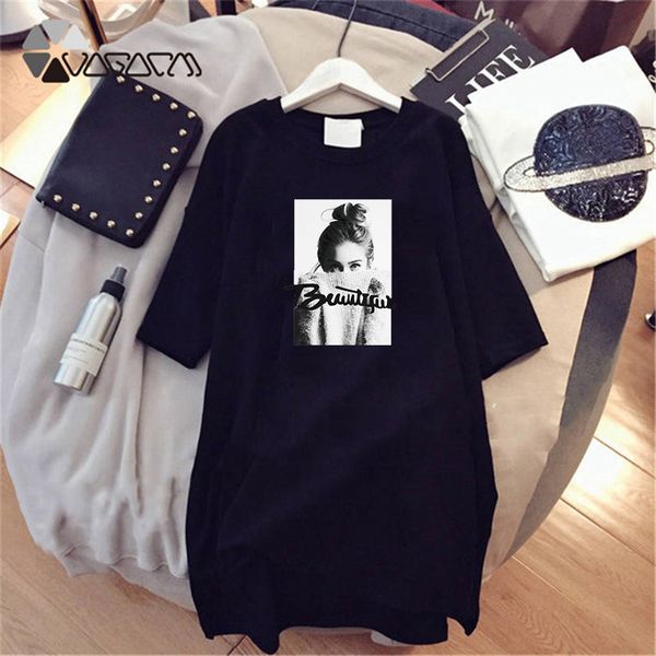 girls print summer t-shirt dress women short sleeve white black dress casual loose clothes vestidos party dresses plus size 4xl, Black;gray
girls print summer t-shirt dress women short sleeve white black dress casual loose clothes vestidos party dresses plus size 4xl, Black;gray