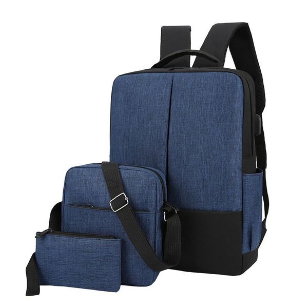 backpack foreign trade student bag three-piece large capacity male daily travel boarding
backpack foreign trade student bag three-piece large capacity male daily travel boarding