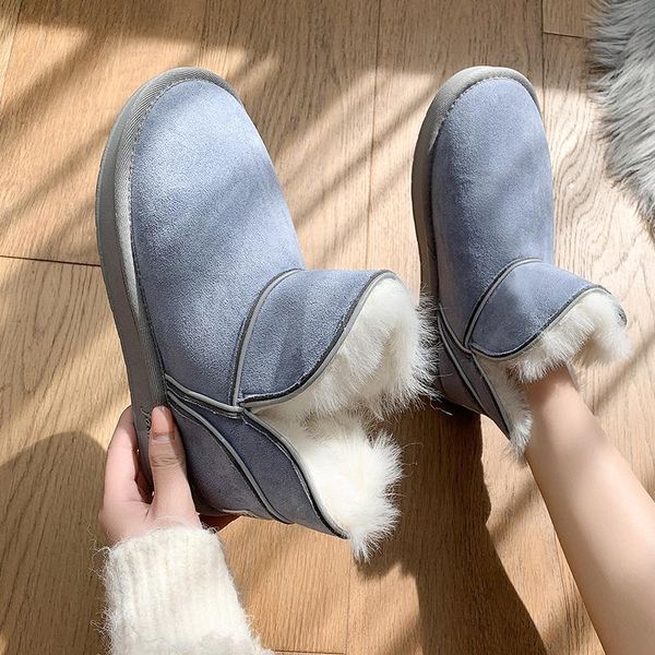 boots fashion women's snow plush warm ladies winter cotton shoes women round head platform ankle botines mujer, Black
boots fashion women's snow plush warm ladies winter cotton shoes women round head platform ankle botines mujer, Black