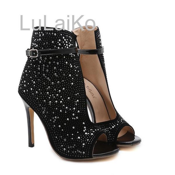 dress shoes irregular hollow out rhinestone peep-toe high heels sandals women stilettos peep toe pumps 12 cm boot 2021 summer 35-43, Black
dress shoes irregular hollow out rhinestone peep-toe high heels sandals women stilettos peep toe pumps 12 cm boot 2021 summer 35-43, Black