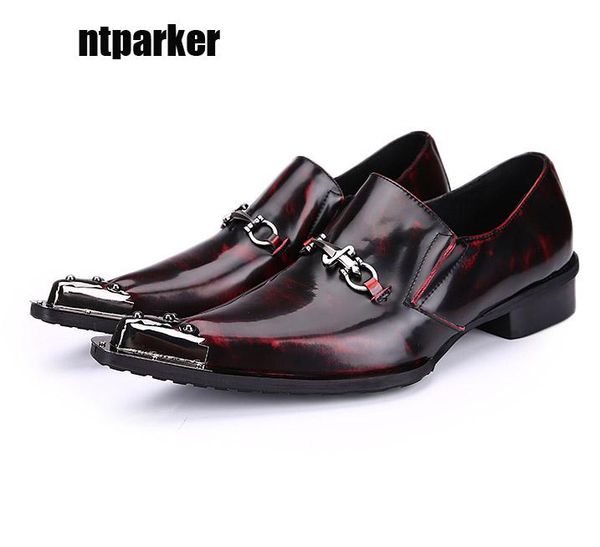 fashion men's leather shoes pointed toe wine red man wedding formal dress luxury male party flats, Black
fashion men's leather shoes pointed toe wine red man wedding formal dress luxury male party flats, Black