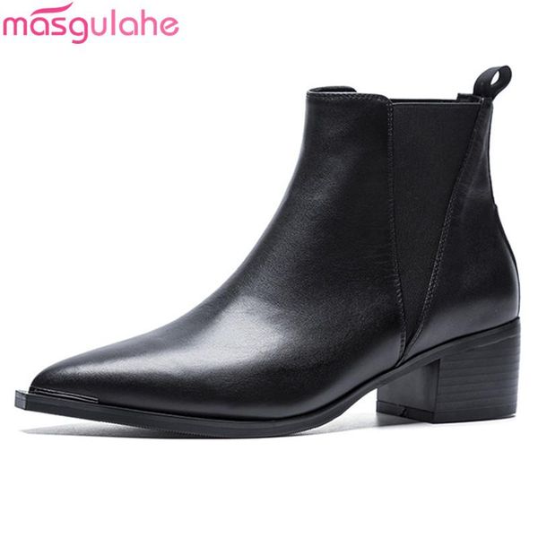 boots masgulahe 2021 arrival ankle for women pointed toe square high heels genuine leather black classic ladies
boots masgulahe 2021 arrival ankle for women pointed toe square high heels genuine leather black classic ladies