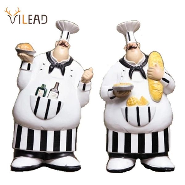 decorative objects & figurines vilead 26cm 2pcs/set resin wall hanging chef vintage creative ornaments for home christmas decoration supplie
decorative objects & figurines vilead 26cm 2pcs/set resin wall hanging chef vintage creative ornaments for home christmas decoration supplie