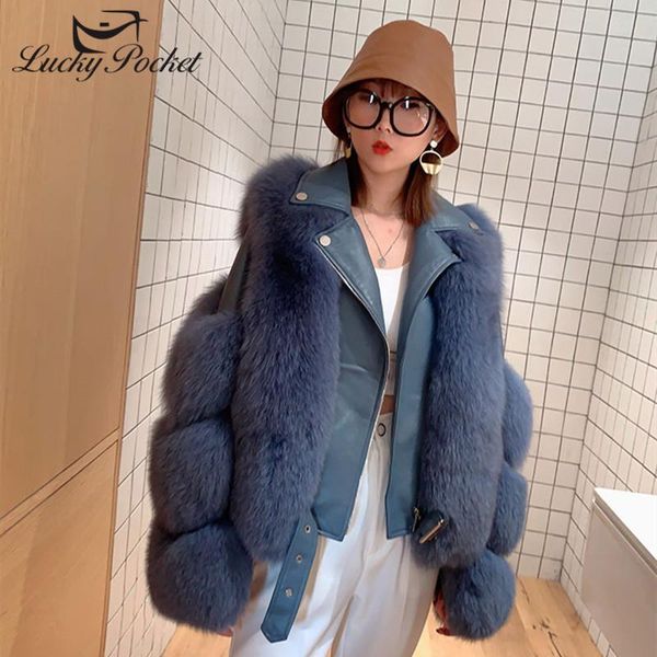 women's fur & faux women winter solid color thick warm leather female high street brand fashion coat ladies style outerwear m883, Black
women's fur & faux women winter solid color thick warm leather female high street brand fashion coat ladies style outerwear m883, Black
