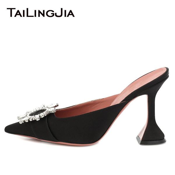 dress shoes crystals women pointed toe mules pumps high heels ladies 2021 arrival large size heeled party footwear, Black
dress shoes crystals women pointed toe mules pumps high heels ladies 2021 arrival large size heeled party footwear, Black