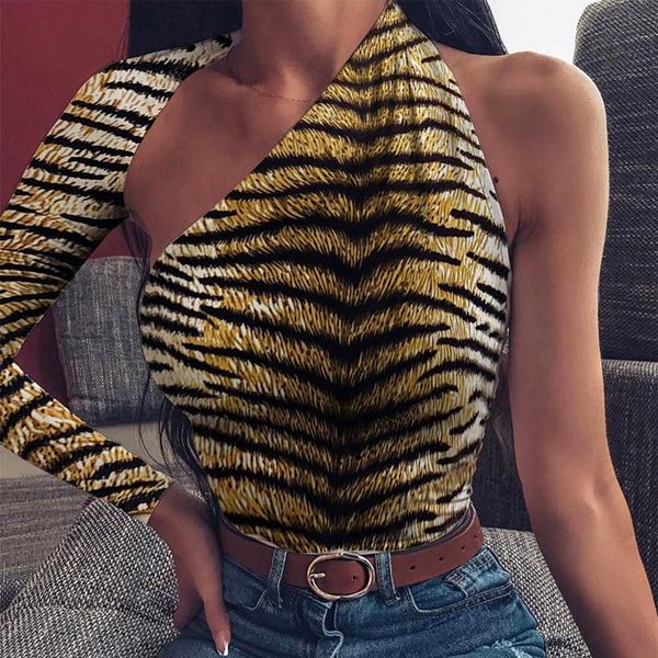 women's jumpsuits & rompers fashion 2021 winter women backless bodysuit autumn casual long sleeve tiger print bodycon for, Black;white
women's jumpsuits & rompers fashion 2021 winter women backless bodysuit autumn casual long sleeve tiger print bodycon for, Black;white