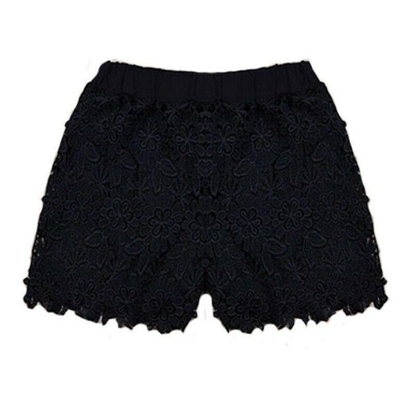 the fashion wear take women shorts lace summer casual high waisted short mini jeans ripped, White;black
the fashion wear take women shorts lace summer casual high waisted short mini jeans ripped, White;black
