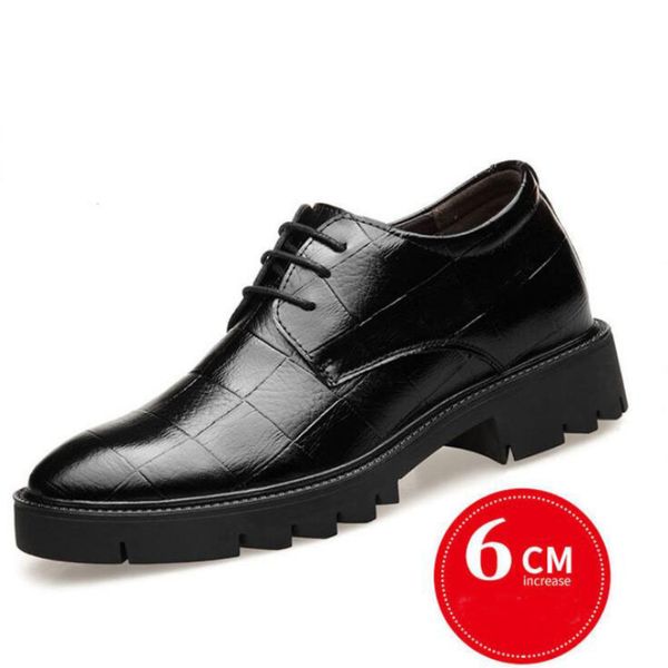 shoe internal 8 in stealth heel six centimeters higher business suits increase oxford lsin, Black
shoe internal 8 in stealth heel six centimeters higher business suits increase oxford lsin, Black