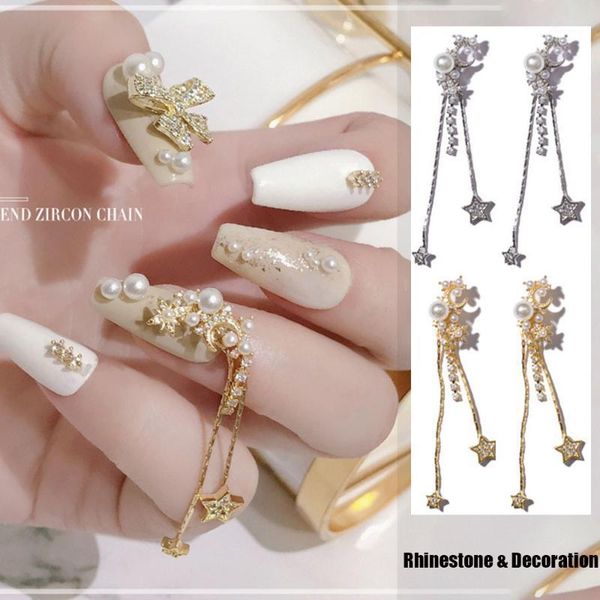 shiny zircon butterfly nail art rhinestones luxury diamonds tassel chains pearl jewelry decorations manicure accessories1, Silver;gold
shiny zircon butterfly nail art rhinestones luxury diamonds tassel chains pearl jewelry decorations manicure accessories1, Silver;gold
