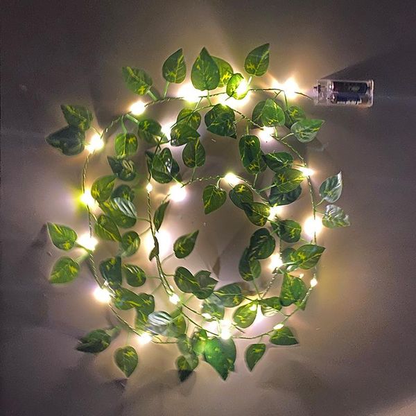 strings 2m 30 led artificial plants garland light green leaf ivy vine fairy string lights diy hanging fake leaves lamp for home decor
strings 2m 30 led artificial plants garland light green leaf ivy vine fairy string lights diy hanging fake leaves lamp for home decor