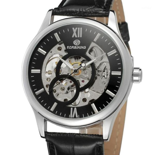 fashion men mechanical watches louvre series skeleton wristwatch luminous hands leather band roman clock reloj hombre wristwatches, Slivery;brown
fashion men mechanical watches louvre series skeleton wristwatch luminous hands leather band roman clock reloj hombre wristwatches, Slivery;brown
