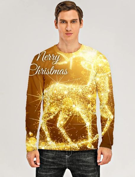 men's christmas 3d printing t-shirt long sleeve night angel pattern party streetwear round neck high quality, White;black
men's christmas 3d printing t-shirt long sleeve night angel pattern party streetwear round neck high quality, White;black