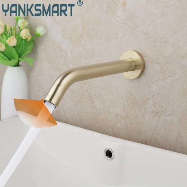 bathroom sink faucets yanksmart golden nickel faucet basin wall mounted touch automatic inflated sensor washbasin water tap
bathroom sink faucets yanksmart golden nickel faucet basin wall mounted touch automatic inflated sensor washbasin water tap