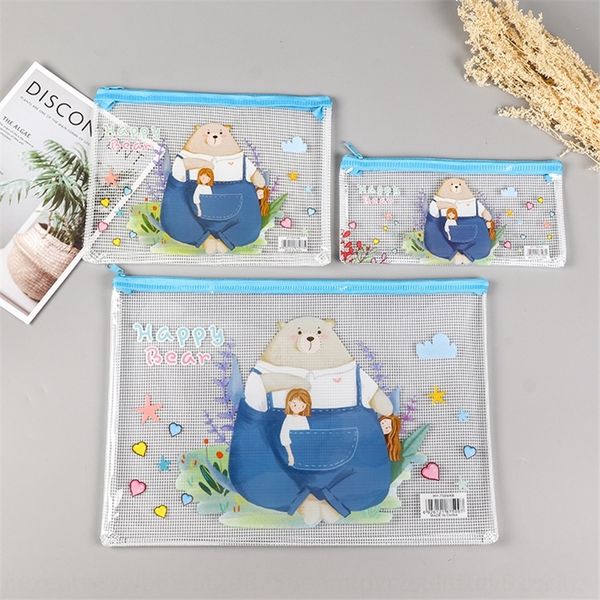 0bX cartoon pencil bags cute scarf bear series boys and girls supplies storage color scarf mesh zipper transparent mesh zipper bag
0bX cartoon pencil bags cute scarf bear series boys and girls supplies storage color scarf mesh zipper transparent mesh zipper bag