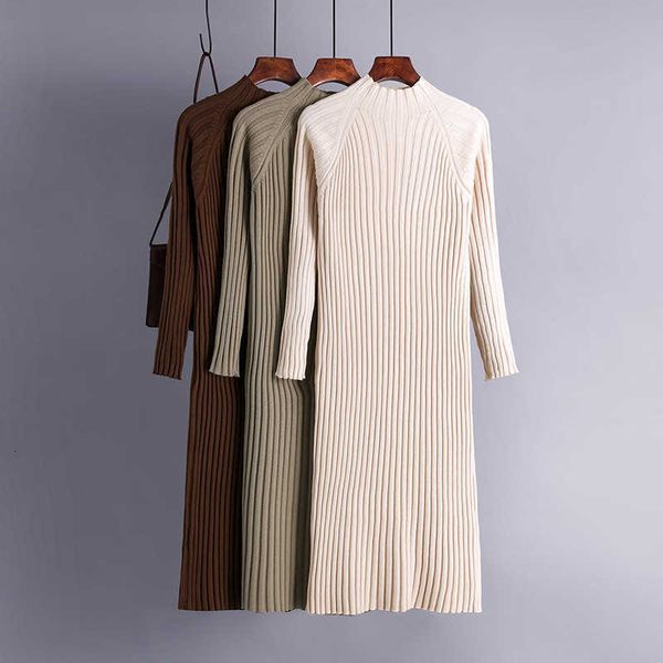 casual dresses chic autumn winter maxi thick sweater women flare sleeve casual warm straight long female loose knit kviu, Black;gray
casual dresses chic autumn winter maxi thick sweater women flare sleeve casual warm straight long female loose knit kviu, Black;gray