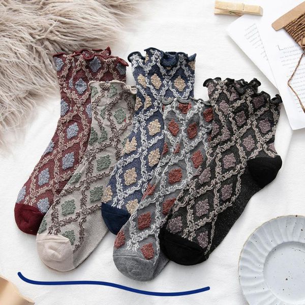 men's socks 1 pair women's autumn and winter style in tube with wooden ears fashion trend cotton, Black
men's socks 1 pair women's autumn and winter style in tube with wooden ears fashion trend cotton, Black