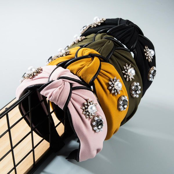 retro cloth knotted headband rhinestone cross knot hairband yellow pink bezel lattice hair hoop for women hair accessories, Silver
retro cloth knotted headband rhinestone cross knot hairband yellow pink bezel lattice hair hoop for women hair accessories, Silver
