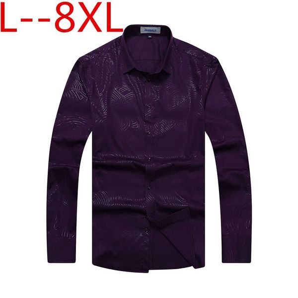 5x brand 10xl bamboo fiber mens long sleeve dress shirts loose fit party business social cotton solid formal shirt men's casual, White;black
5x brand 10xl bamboo fiber mens long sleeve dress shirts loose fit party business social cotton solid formal shirt men's casual, White;black