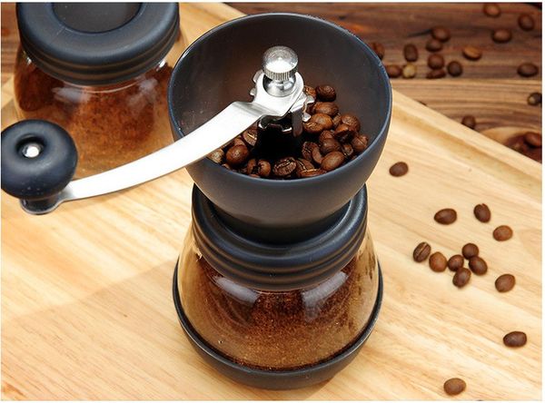 manual coffee grinders ceramic burr bean grinder with fortified glass storage jar durable cafe mill maker kitchen tools sp521
manual coffee grinders ceramic burr bean grinder with fortified glass storage jar durable cafe mill maker kitchen tools sp521