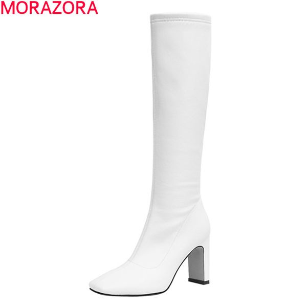 morazora brand fashion knee high boots thick high heels square toe ladies shoes autumn winter women boots 210506, Black
morazora brand fashion knee high boots thick high heels square toe ladies shoes autumn winter women boots 210506, Black