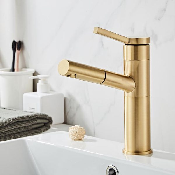 bathroom sink faucets pull out basin faucet brushed gold & cold with hand shower head mixer tap lavatory
bathroom sink faucets pull out basin faucet brushed gold & cold with hand shower head mixer tap lavatory