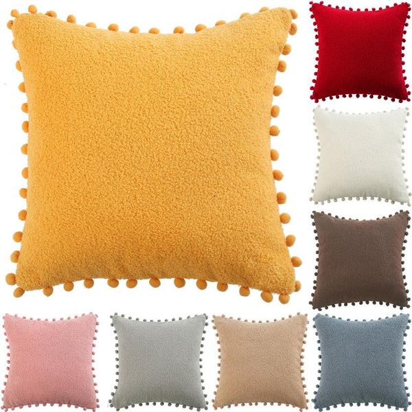 cushion/decorative pillow solid color short shaggy decorative pillows with small ball yellow red gray white cushion cover home decor sofa ch
cushion/decorative pillow solid color short shaggy decorative pillows with small ball yellow red gray white cushion cover home decor sofa ch