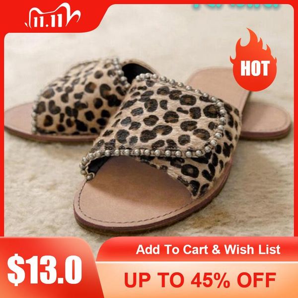 women flats shoes 2021 summer fashion leopard bead female sandals outside comfortable lightweight open toe ladies slippers, Black
women flats shoes 2021 summer fashion leopard bead female sandals outside comfortable lightweight open toe ladies slippers, Black