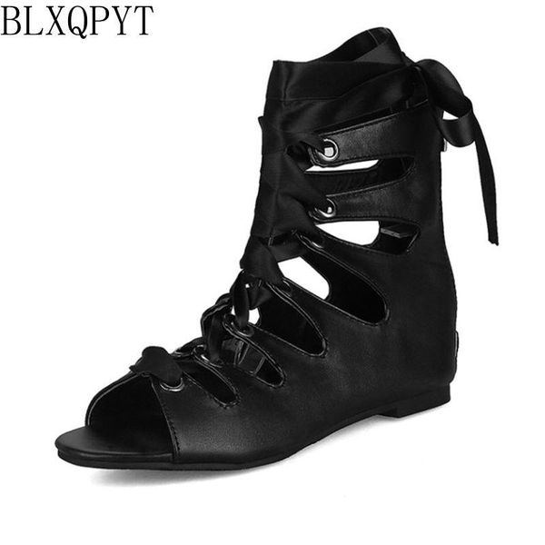 sandals plus big & small size 32-50 summer elegant style fashion women peep toe flat heel casual lace up shoes woman 7369, Black
sandals plus big & small size 32-50 summer elegant style fashion women peep toe flat heel casual lace up shoes woman 7369, Black