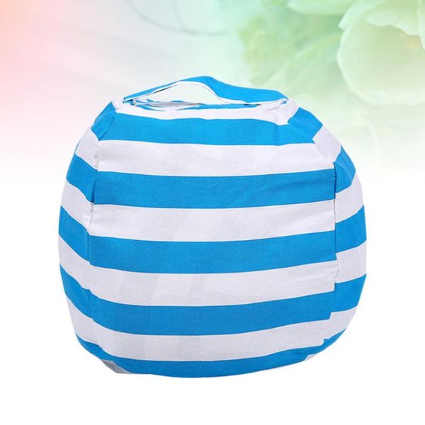 storage bags large capacity spherical shape design plush bag child sofa cushion with handle zipper (large size blue stripes)
storage bags large capacity spherical shape design plush bag child sofa cushion with handle zipper (large size blue stripes)