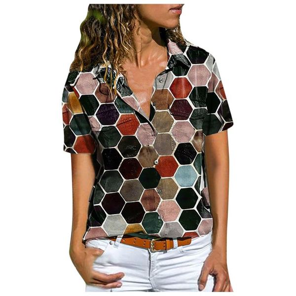 women's blouses & shirts vintage button for women summer spring down collar and short sleeve casual female tunics, White
women's blouses & shirts vintage button for women summer spring down collar and short sleeve casual female tunics, White