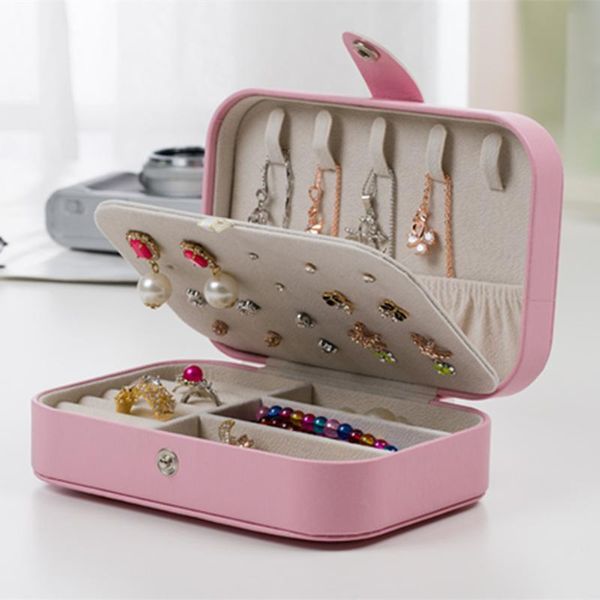 jewelry pouches, bags carrying box pu leather storage earring boxes packaging display case organizer for home travel girl gift, Pink;blue
jewelry pouches, bags carrying box pu leather storage earring boxes packaging display case organizer for home travel girl gift, Pink;blue