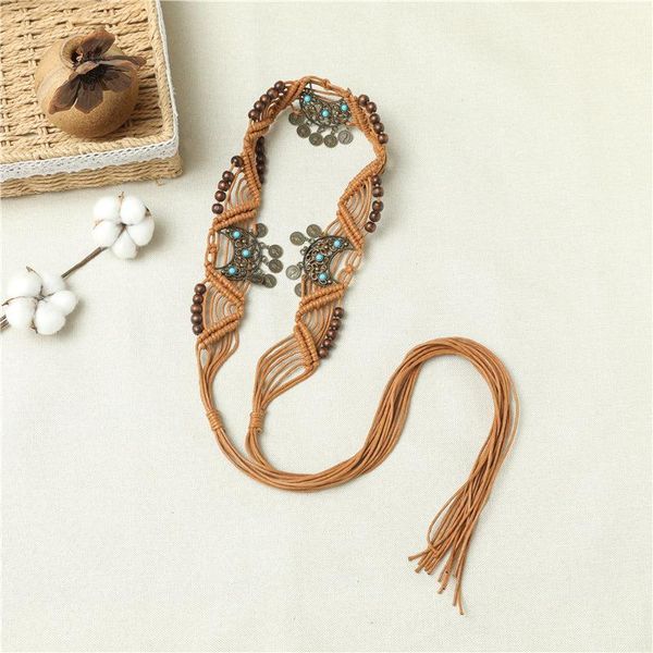 belts az-95 women's waistband ethnic wind ladies fashion belt diy accessories wax rope woven handmade strap female lovely dress, Black;brown
belts az-95 women's waistband ethnic wind ladies fashion belt diy accessories wax rope woven handmade strap female lovely dress, Black;brown