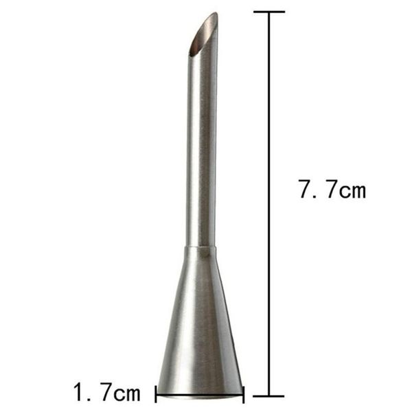 stainless steel piping tip small pastry dinner cake puff diy tool cream nozzle inte99 baking & tools
stainless steel piping tip small pastry dinner cake puff diy tool cream nozzle inte99 baking & tools