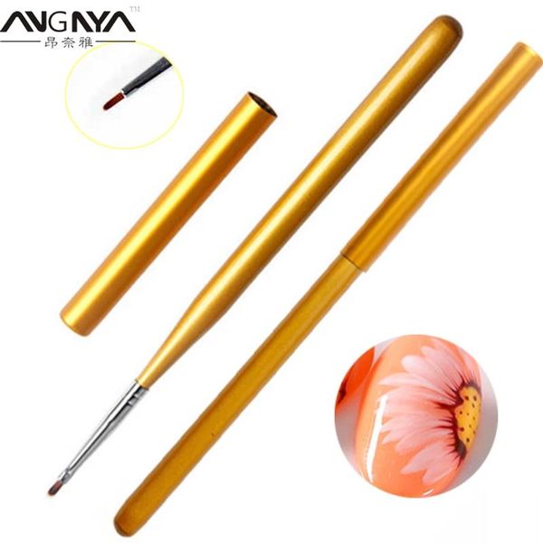nail brushes angnya gold pearl acrylic petal brush french lines stripes flower painting drawing pen art liner manicure tools, Yellow
nail brushes angnya gold pearl acrylic petal brush french lines stripes flower painting drawing pen art liner manicure tools, Yellow