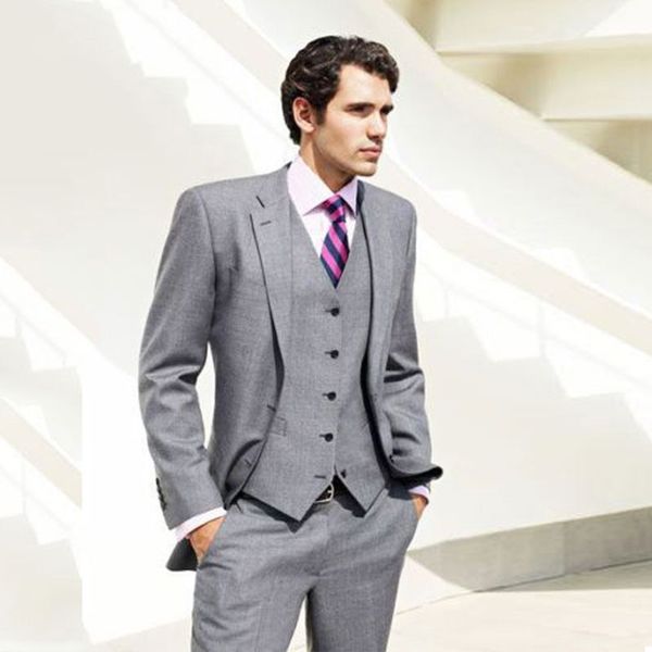 men's suits & blazers custom made grey men for wedding slim fit 3piece man blazer jacket pant vest groom tuxedo costume homme tern, White;black
men's suits & blazers custom made grey men for wedding slim fit 3piece man blazer jacket pant vest groom tuxedo costume homme tern, White;black