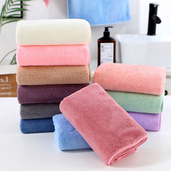 handkerchief high density coral velvet dry hair household facial soft absorbent towel, White
handkerchief high density coral velvet dry hair household facial soft absorbent towel, White