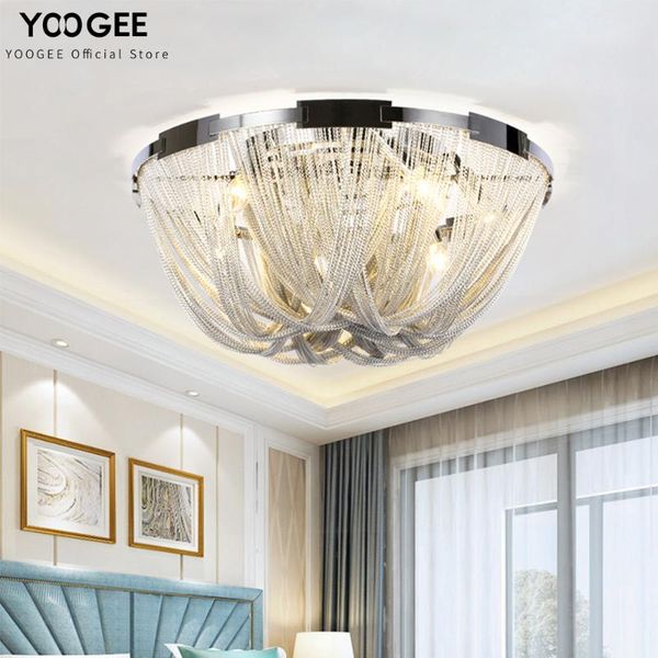 ceiling lights yoogee light for bedroom living room loft silver led lamp aluminum chain home decor lighting fixture
ceiling lights yoogee light for bedroom living room loft silver led lamp aluminum chain home decor lighting fixture