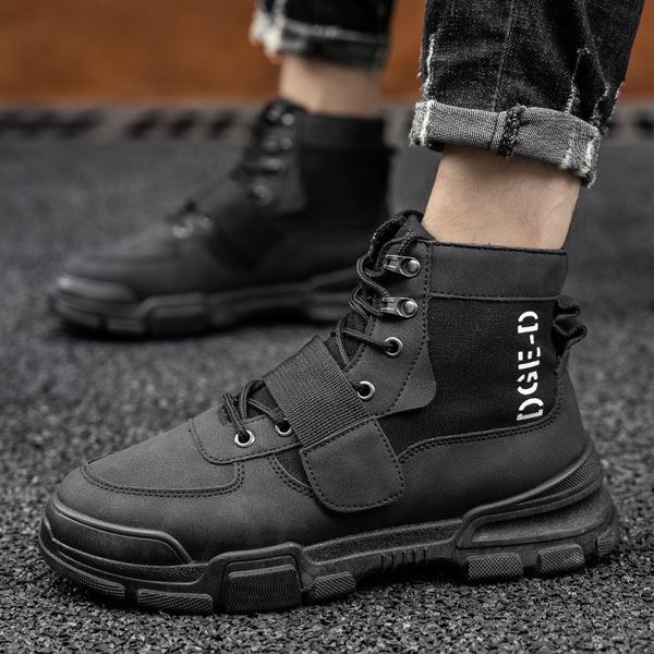 boots men's boots anti-slip a2697, fashionable shoes for young men and streets, thick soles w1bo, Black
boots men's boots anti-slip a2697, fashionable shoes for young men and streets, thick soles w1bo, Black