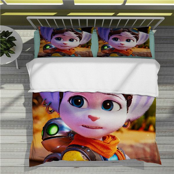 popular animation series ratchet clank 3d printing colorful bedding sets duvet cover-78
popular animation series ratchet clank 3d printing colorful bedding sets duvet cover-78