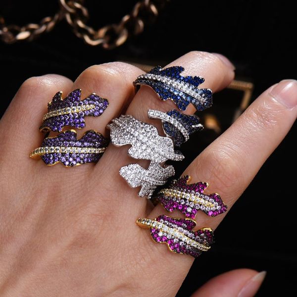 wedding rings godk trendy 4 color feather leaf bold statement ring for women cubic zircon finger beads charm bohemian beach jewelry, Slivery;golden
wedding rings godk trendy 4 color feather leaf bold statement ring for women cubic zircon finger beads charm bohemian beach jewelry, Slivery;golden