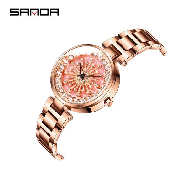 wristwatches sanda women quartz watch fashion starry diamond dress stainless steel belt waterproof ladies relogio feminino, Slivery;brown
wristwatches sanda women quartz watch fashion starry diamond dress stainless steel belt waterproof ladies relogio feminino, Slivery;brown