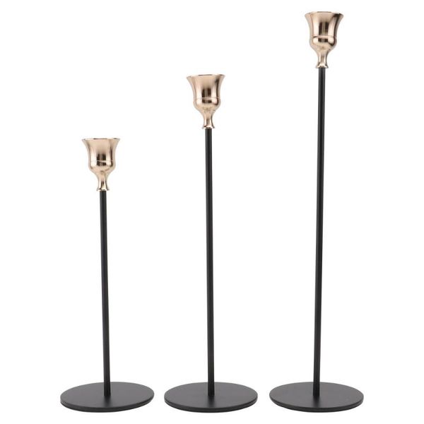 3pcs iron simple candlestick candle stand holder for dinning table holders
3pcs iron simple candlestick candle stand holder for dinning table holders
