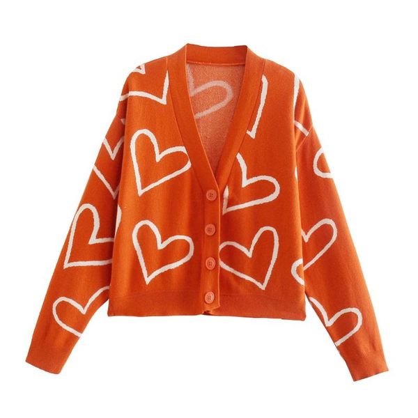 women's knits & tees women 2022 fashion love pattern casual knitted sweater retro long sleeve v-neck cardigan streetwear, White
women's knits & tees women 2022 fashion love pattern casual knitted sweater retro long sleeve v-neck cardigan streetwear, White