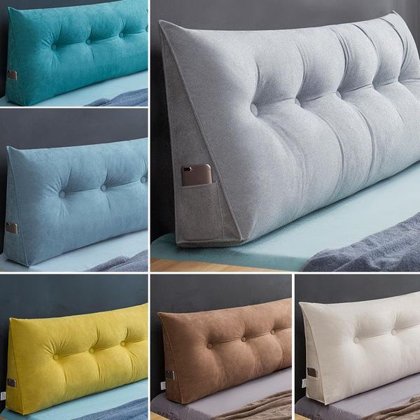 pillow special offer double head triangle cushion backrest waist bed soft bag home lumbar living room pad
pillow special offer double head triangle cushion backrest waist bed soft bag home lumbar living room pad