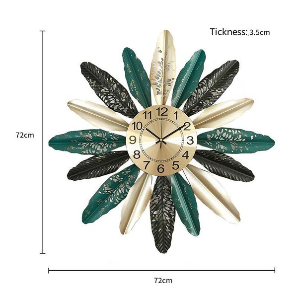 wall clocks 28 inch luxury design watches home decor metal modern art large quartz clock living room cafe quiet
wall clocks 28 inch luxury design watches home decor metal modern art large quartz clock living room cafe quiet