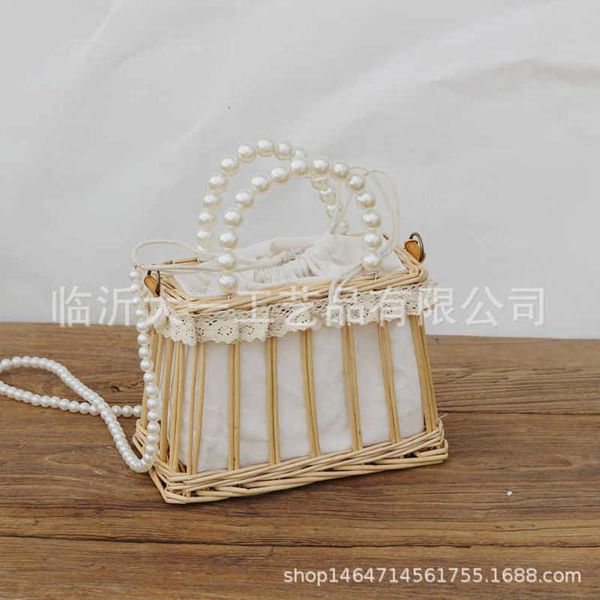 handmade pearl straw ins woven rattan hand-held women's holiday small square bag one shoulder
handmade pearl straw ins woven rattan hand-held women's holiday small square bag one shoulder