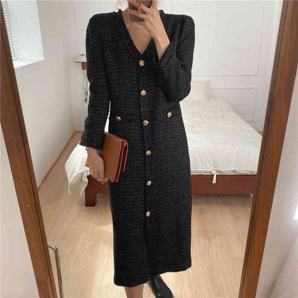 dresses women french retro v-neck es solid straight long gentle office lady elegant chic female fashion clothe, Black;gray
dresses women french retro v-neck es solid straight long gentle office lady elegant chic female fashion clothe, Black;gray
