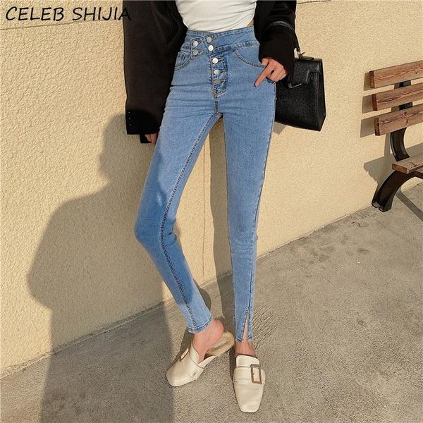 split trousers jeans woman double button high waist elastic pencil pants female korean blue denim skinny jean mom women's
split trousers jeans woman double button high waist elastic pencil pants female korean blue denim skinny jean mom women's