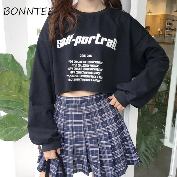 women's hoodies & sweatshirts short style harajuku kawaii all-match letter printed women chic fashion long sleeve casual womens pullove, Black
women's hoodies & sweatshirts short style harajuku kawaii all-match letter printed women chic fashion long sleeve casual womens pullove, Black