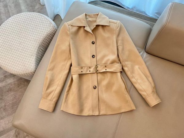 women's jackets 2021fw autumn fashion women jacket coat with belts female causal overcoat gdnz 7.12, Black;brown
women's jackets 2021fw autumn fashion women jacket coat with belts female causal overcoat gdnz 7.12, Black;brown